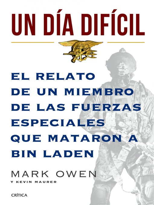 Title details for Un día difícil by Mark Owen - Available